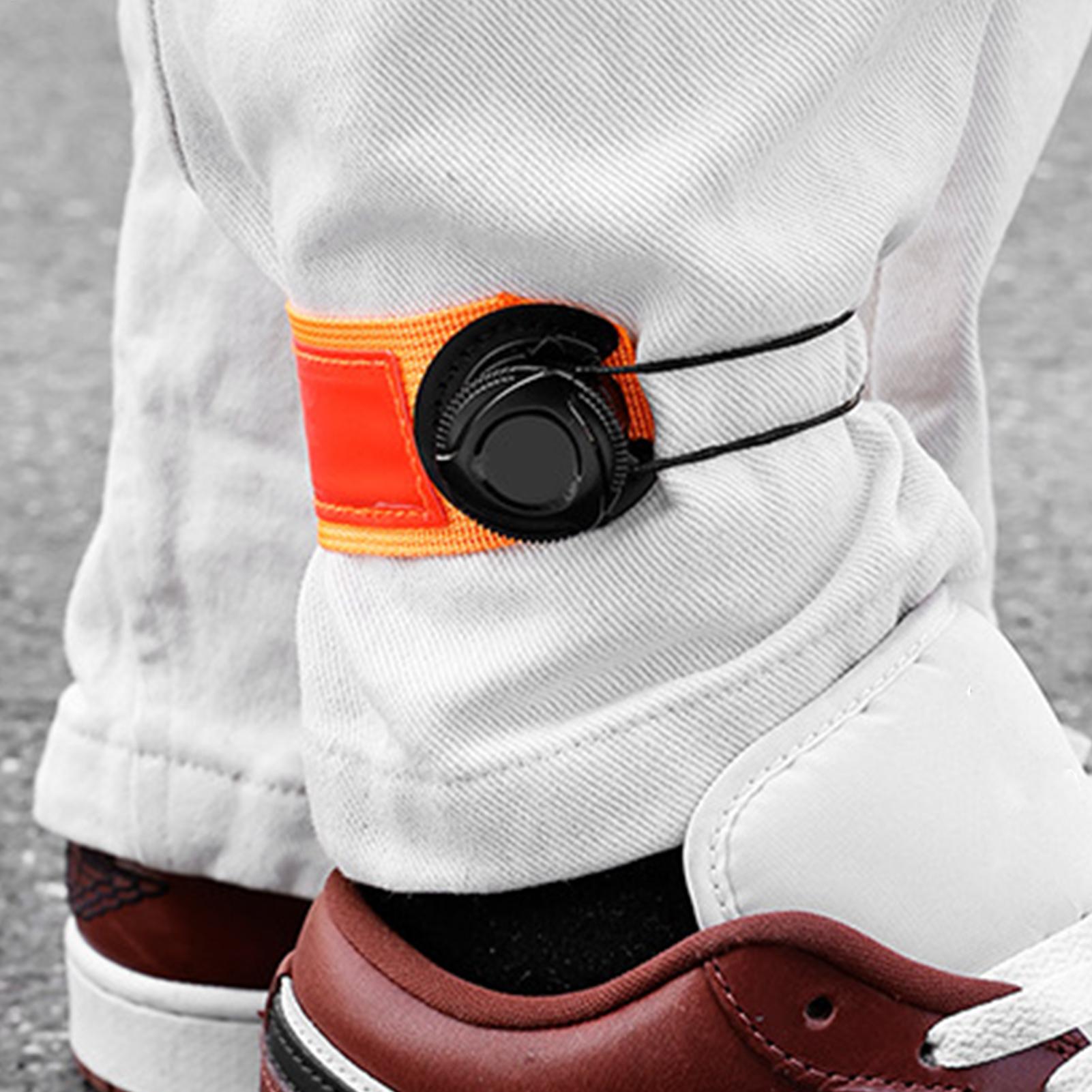 Cycling Commute Pants - 自転車用パンツストラップ 反射材付き自転車ズボンバンド サイクリスト、バイカー、ハイカー、女性、男性、毎日の通勤用パンツストラップ