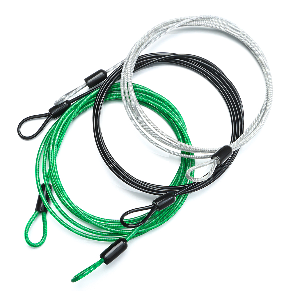 Cable Lock Flexible - 0.5/1/2 メートル自転車アクセサリー自転車ロックワイヤーサイクリング強力なスチールケーブルロック MTB ロードバイクロックロープ盗難防止セキュリティ