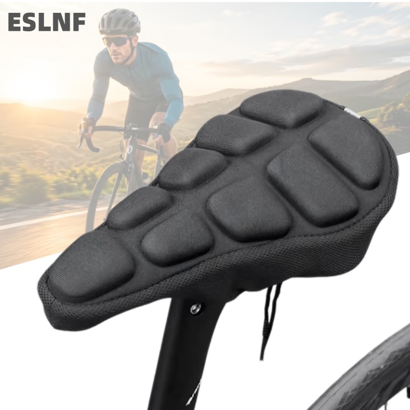 Commuting By Bike - 快適な自転車シートカバー厚いスポンジパッド自転車サドルカバー自転車アクセサリー自転車シートクッションカバー