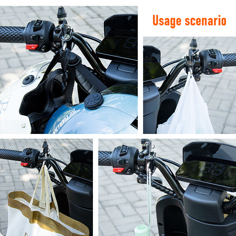 ユニバーサルオートバイヘルメットロック盗難防止固定ロック金属 - Commuter Bike Lock のレビューと価格