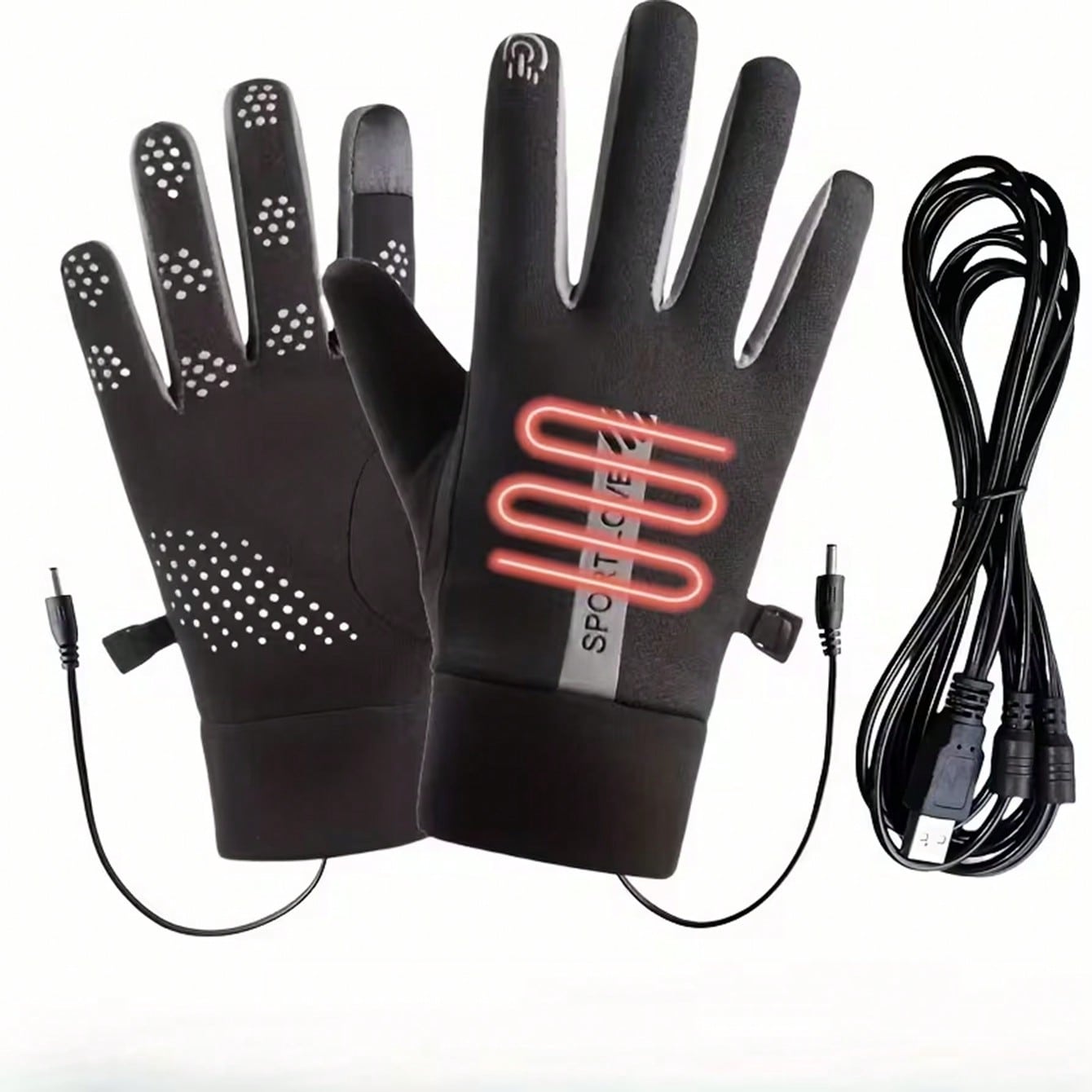 電池不要の加熱手袋 |   両面から素早く加熱、タッチスクリ - Cycling Commute Essentials のレビューと価格