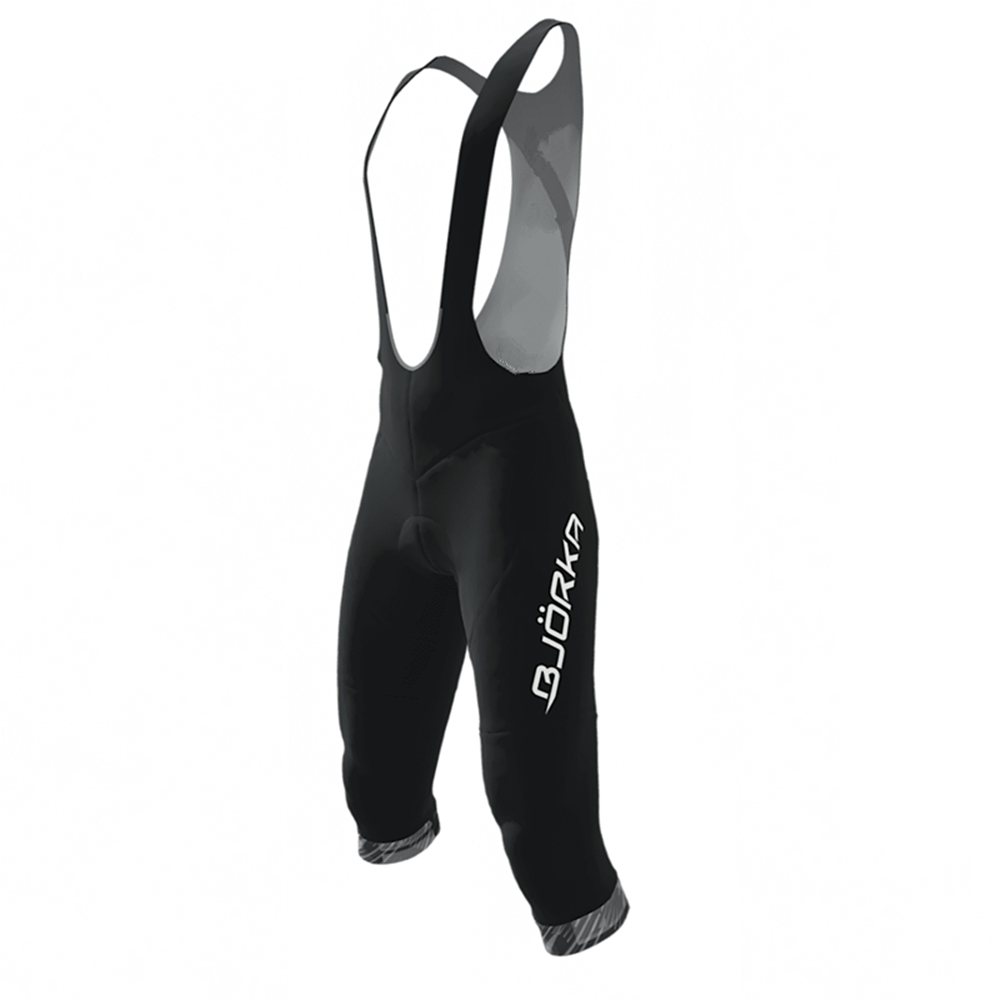 夏サイクリング男性の3/4膝黒よだれかけショーツciclis - Cycling Commuter Trousers のレビューと価格